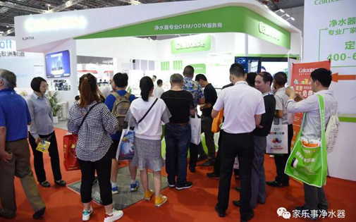 先聲奪人！家樂事5S凈水器攜健康平衡水機(jī)2.0新品閃耀第十二屆上海國際水展 