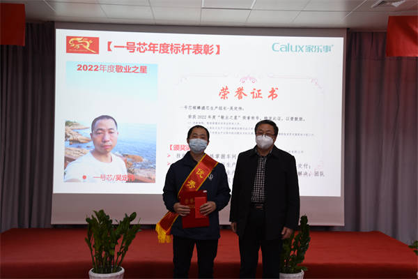 2022年度一號芯標(biāo)桿