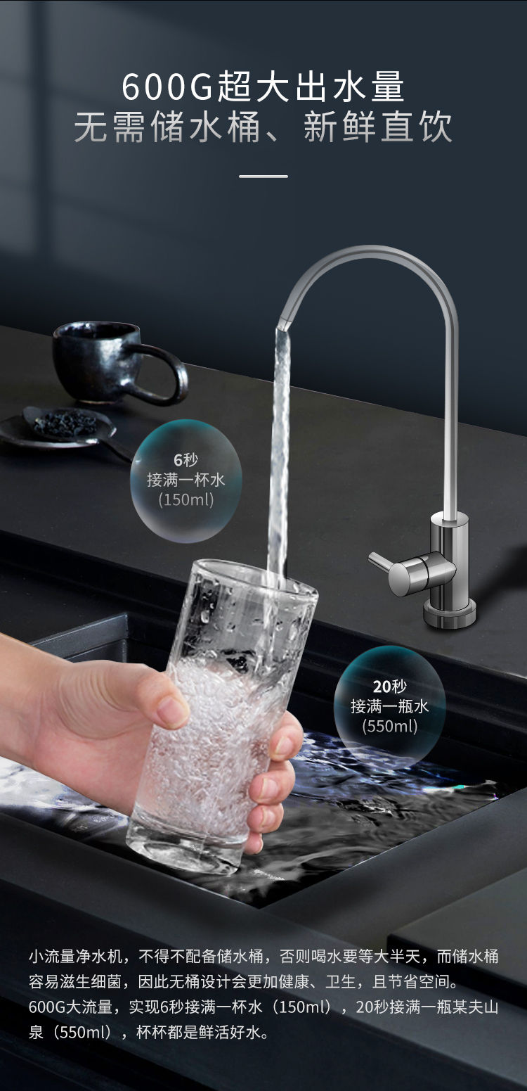 家樂事G1012凈水器（普通龍頭版）產品介紹