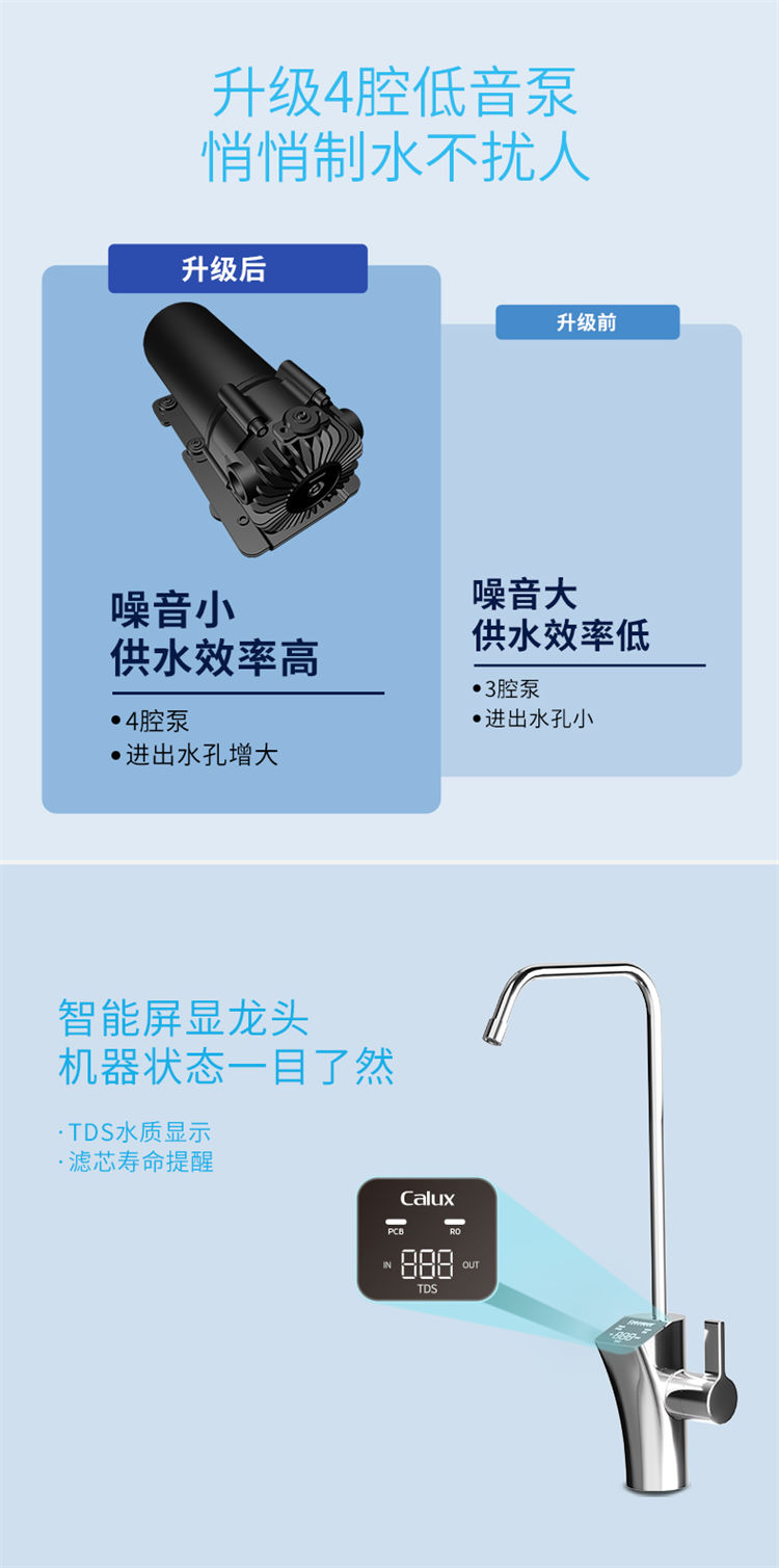 家樂事1000G大流量富鍶凈水機(jī)J1012產(chǎn)品介紹