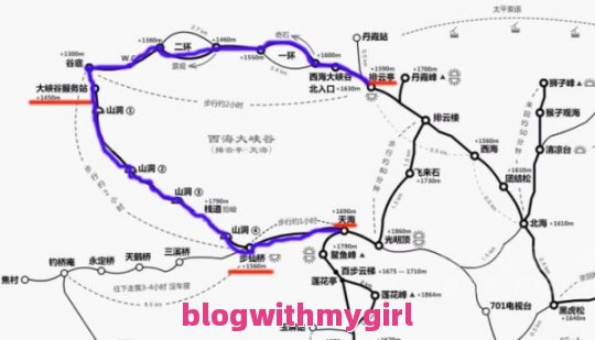 从九江去黄山路线图及旅游攻略