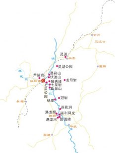 桂林旅游自由行线路攻略图高清 （广州到桂林高铁旅游路线？）