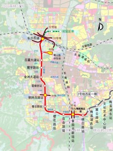 关于银川的地铁线路的信息